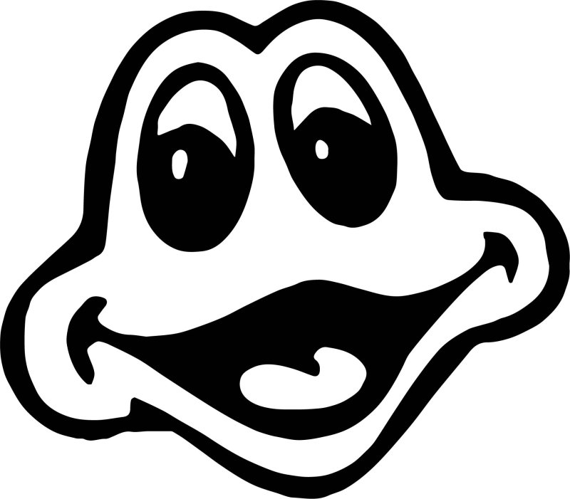 Маска "лягушка"