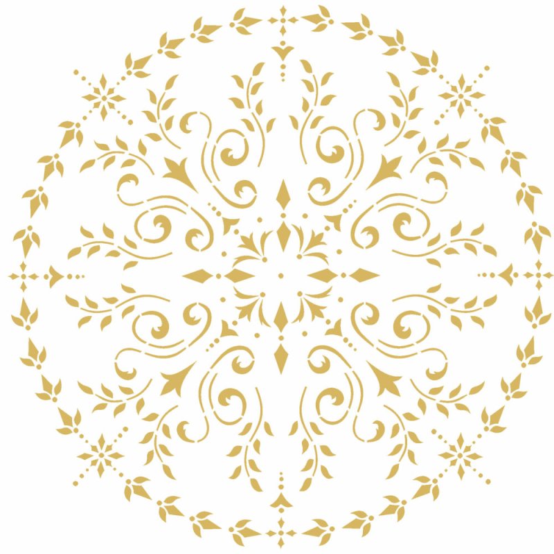 Трафареты для росписи потолка