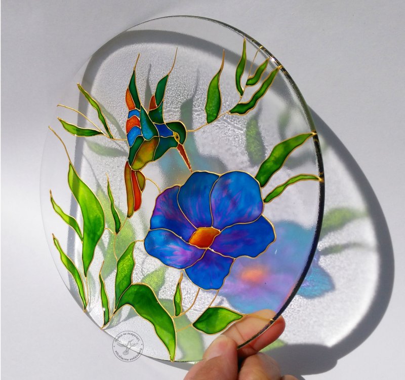 Рисование на стекле