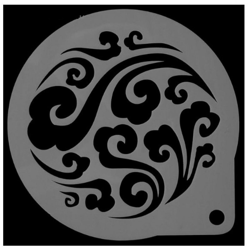 Трафарет для посыпки