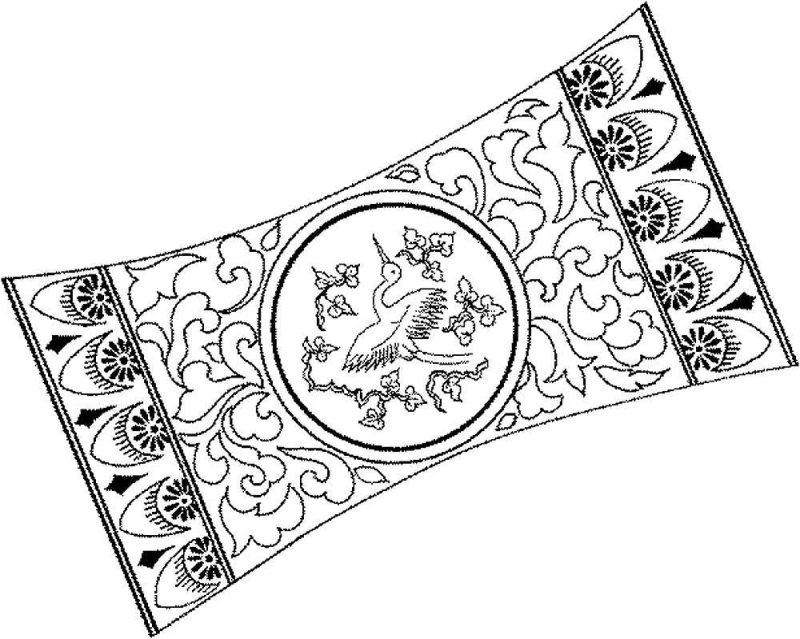 Коврик раскраска