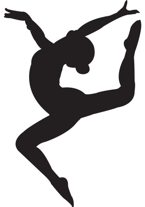 Очертания гимнастки