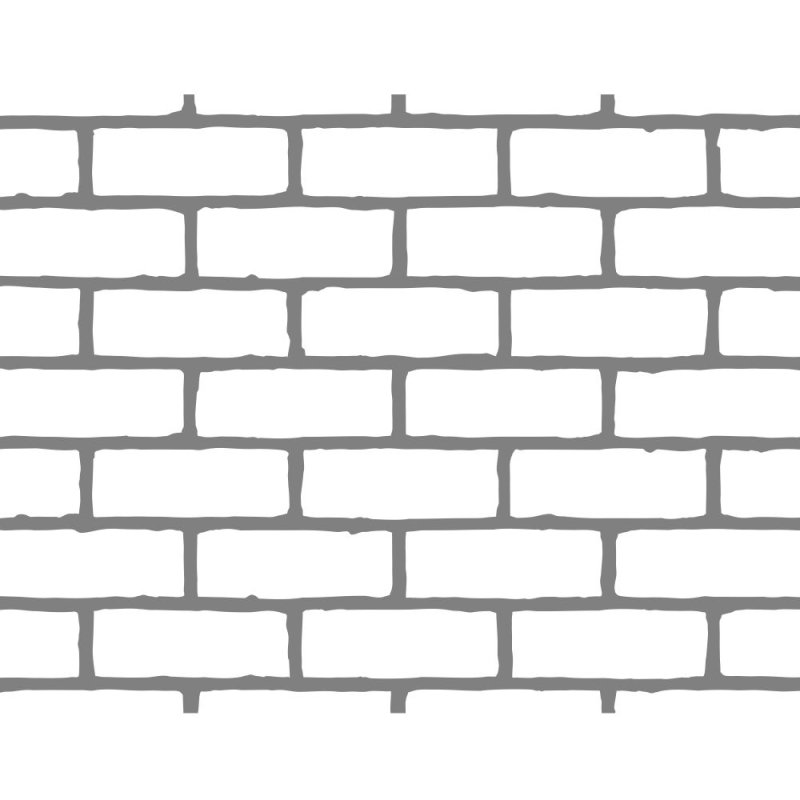 Трафарет для стен под кирпич