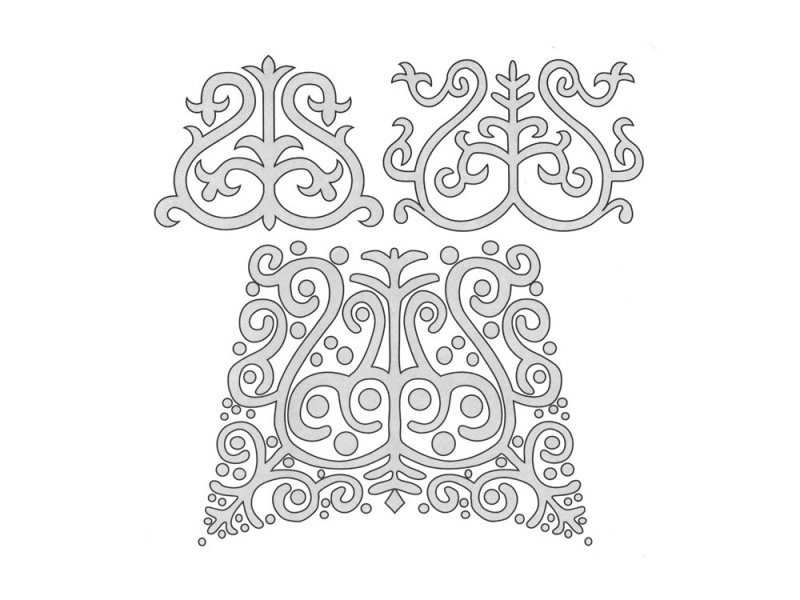 Якутский орнамент чаппараах