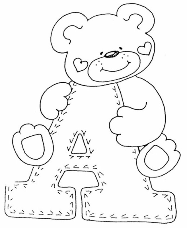 Мишка для вырезания