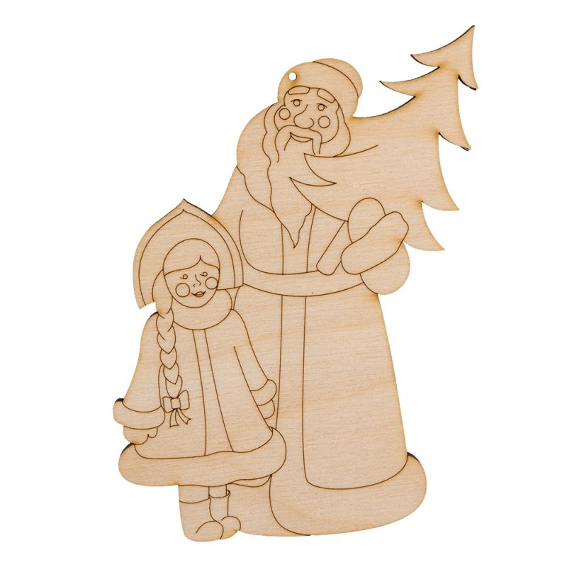 Новогодние фигурки для выпиливания