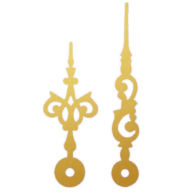 Золотые стрелки часов