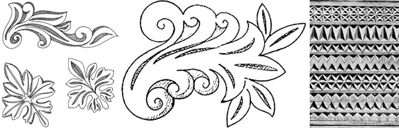 Плоскорельефная резьба по дереву для начинающих трафареты