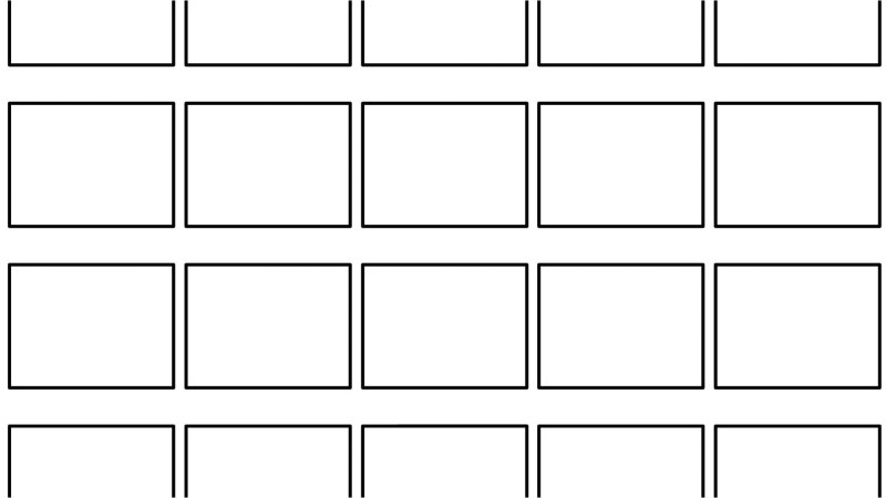 Сетка для раскадровки