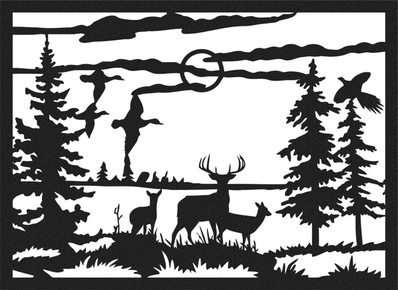 Силуэт природы