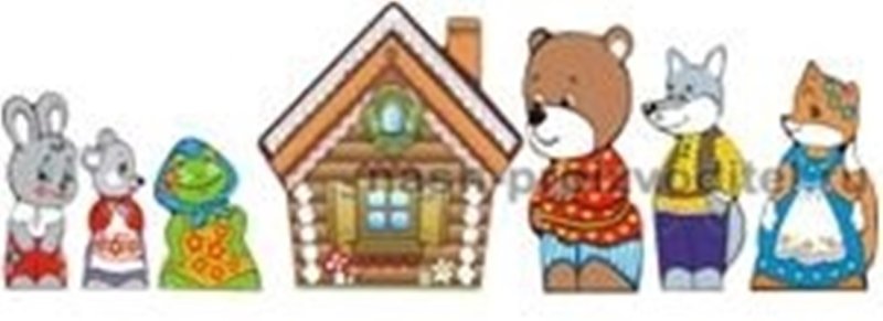 Заюшкина избушка Теремок герои