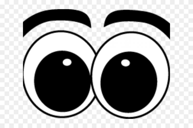 Глаза трафарет