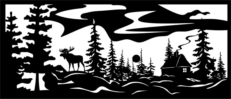 Силуэт природы