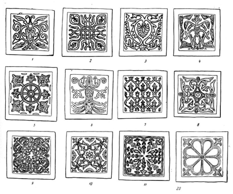 Печные изразцы