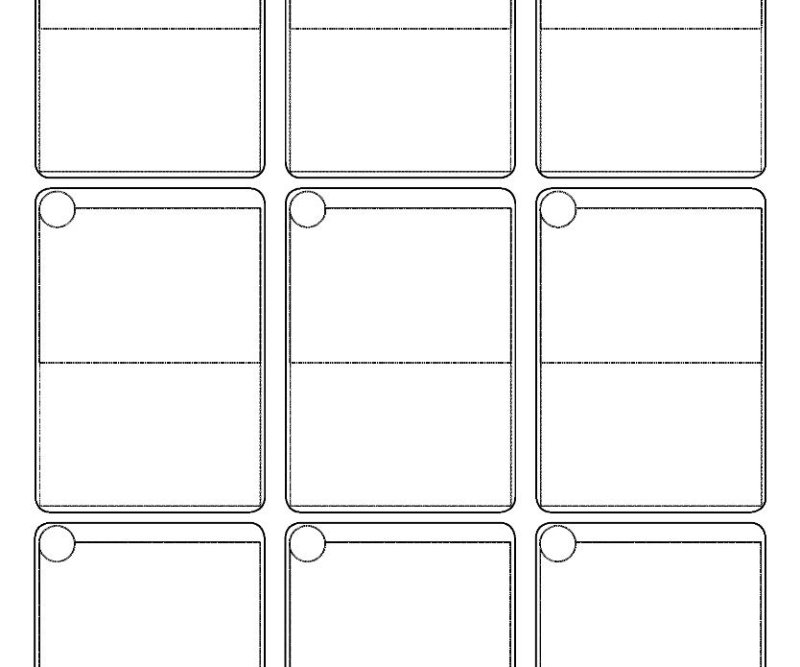 Пустые карточки для игр