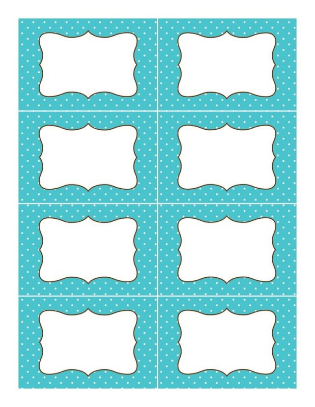 Красивые бирки