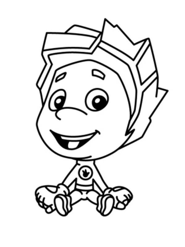 Раскраска Фиксики Верта