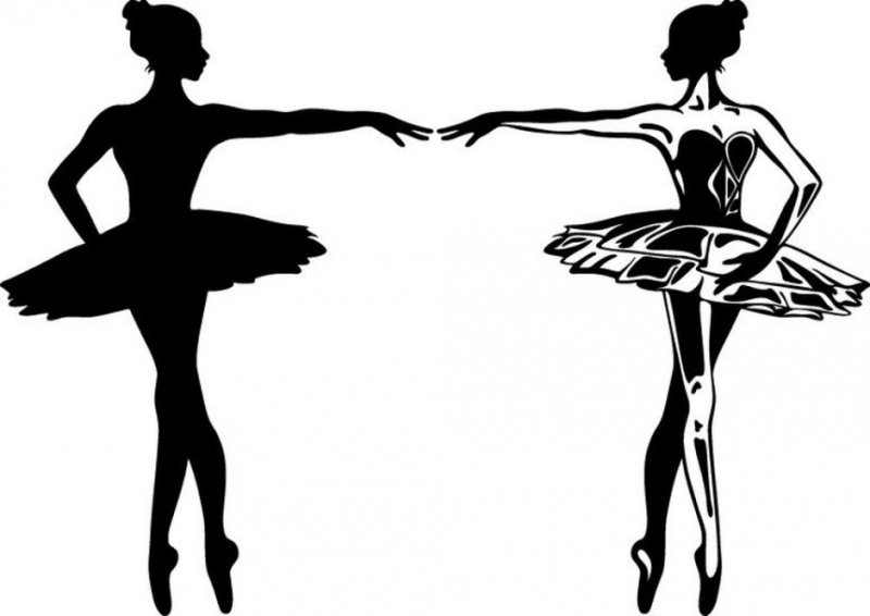 Балерина контур
