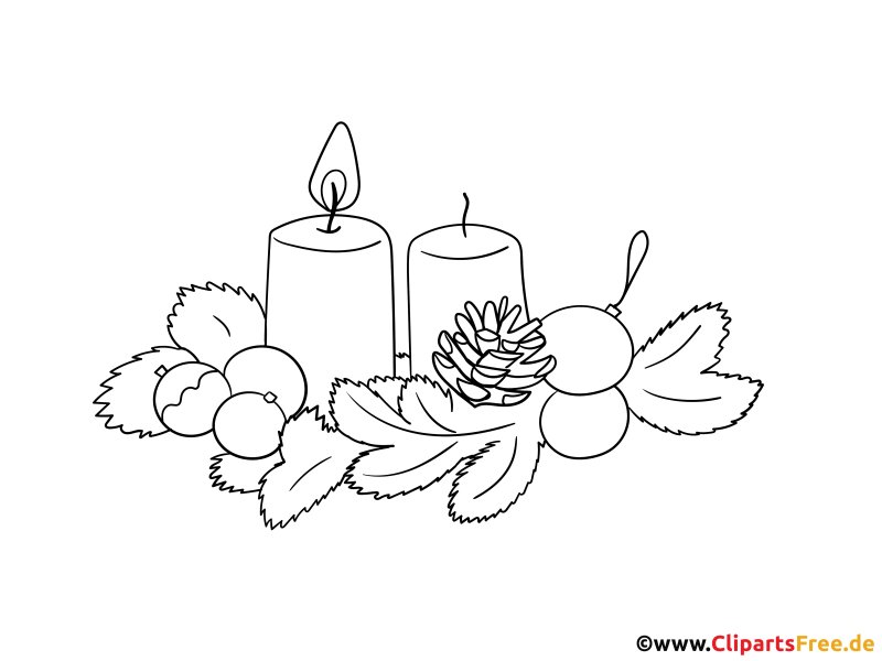 Новогодний натюрморт простым карандашом