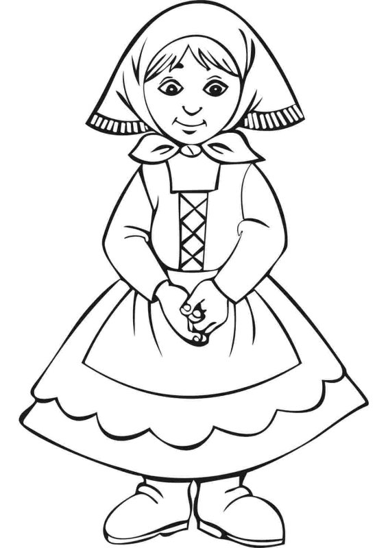 Раскраска для девочек
