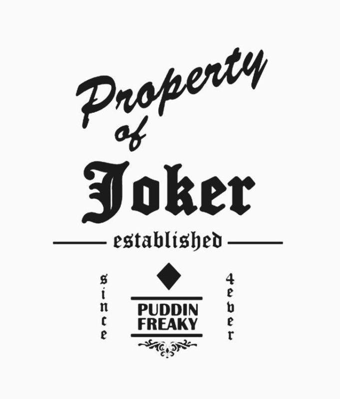 Joker надпись