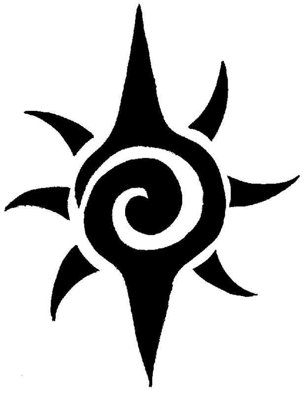 Трафарет пентакль