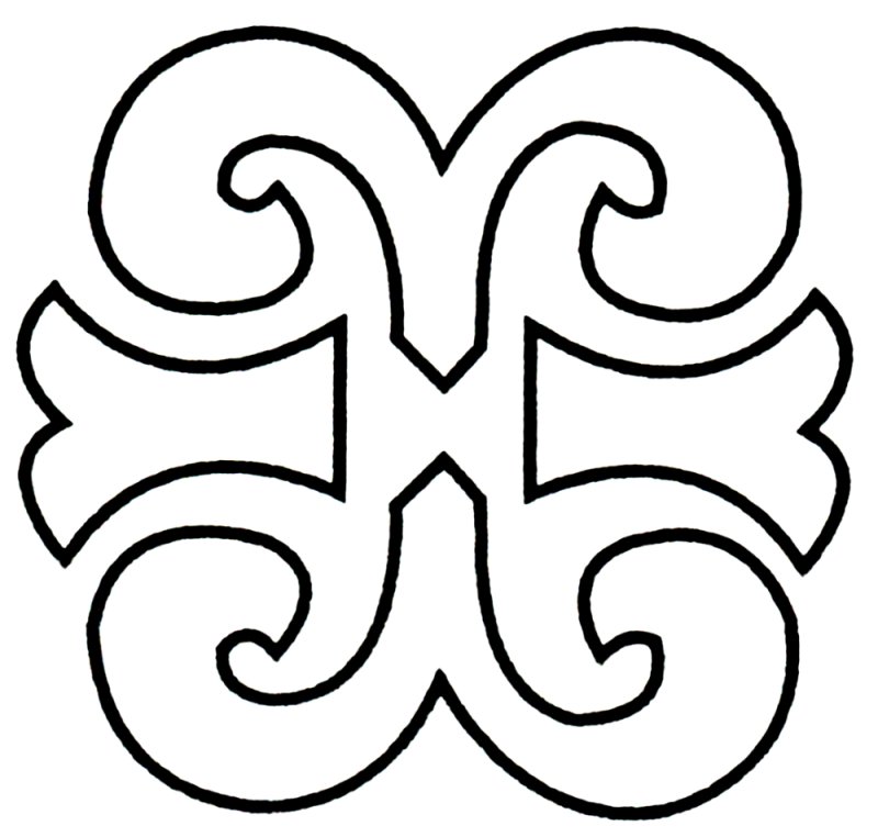 Башкирский узор Кускар