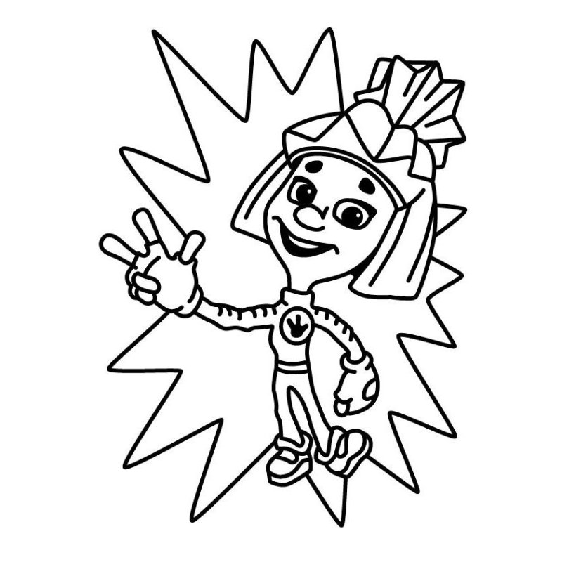 Фиксики раскраска для малышей