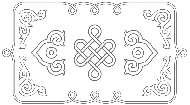 Бурятские узоры