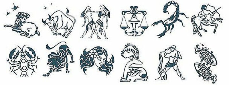 Знаки зодиака иллюстрации