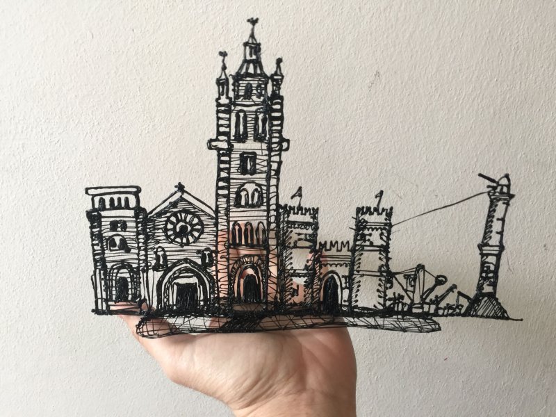 3d ручка панно