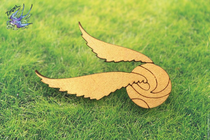 Брошь снитч