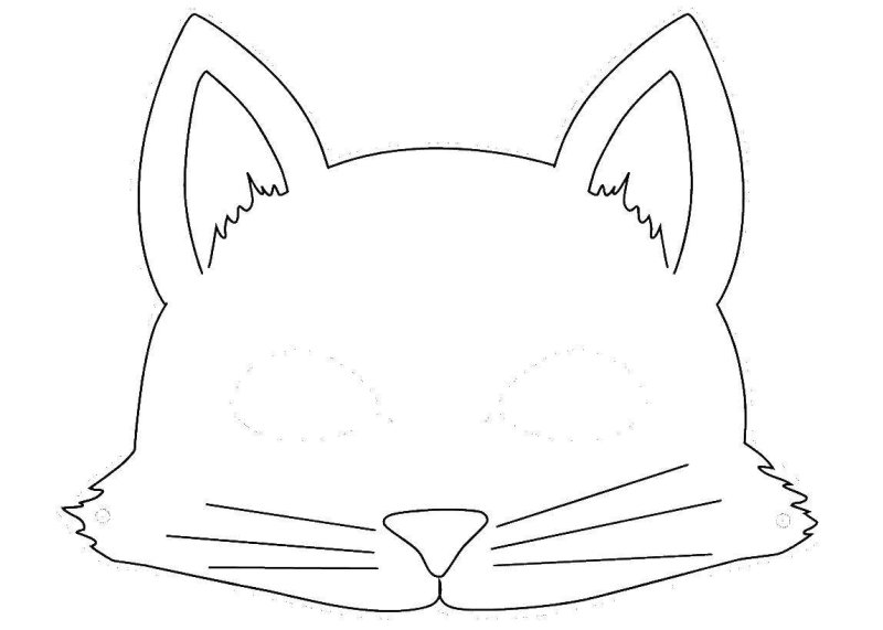 Маска кота