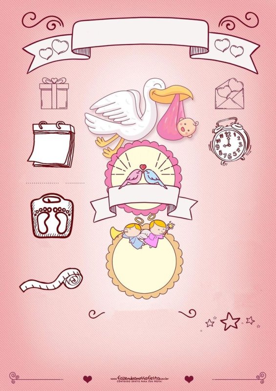 Макеты для метрики ребенка