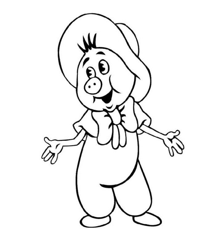 Герои советских мультфильмов Фунтик