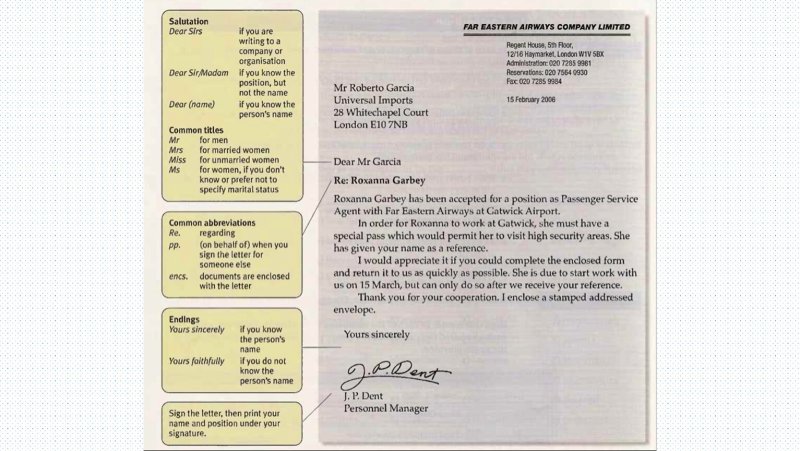 Как писать Деловые письма на английском языке примеры