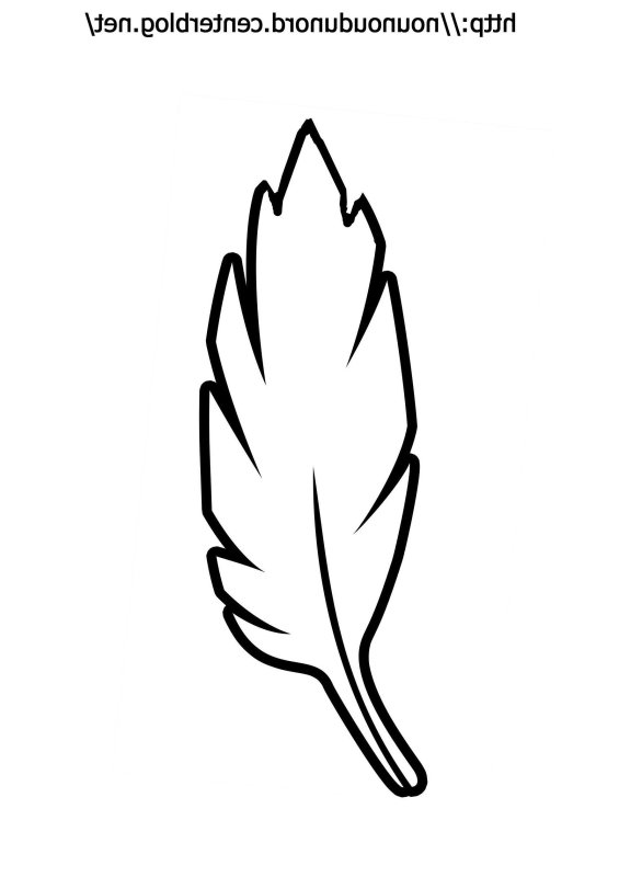 Трафарет пера