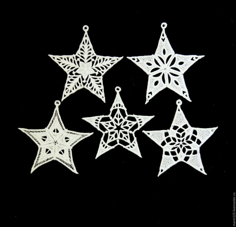 Снежинка звезда