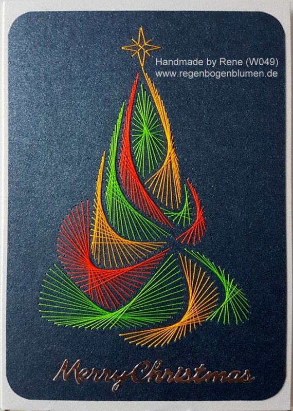 Вышивание на картоне