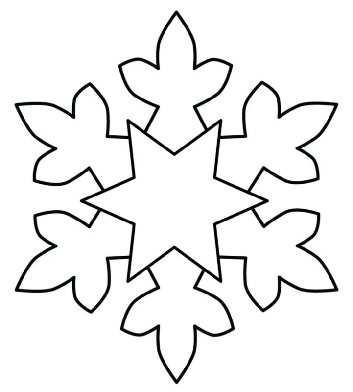 Снежинки для вырезания
