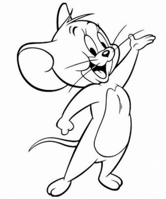 Рисунки из мультика Дисней том и Джерри