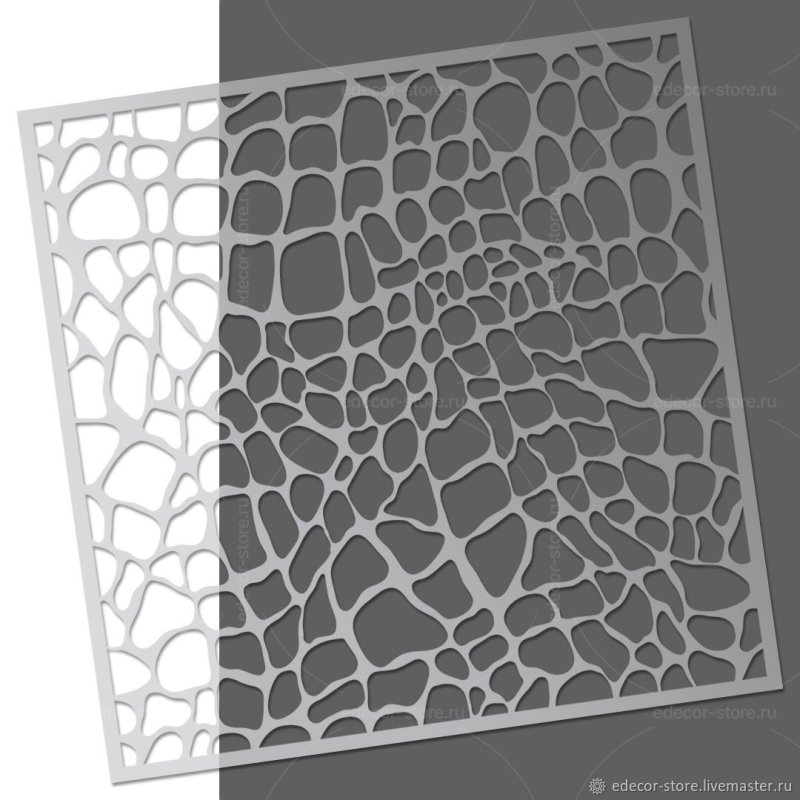 Трафарет кожа крокодила а4