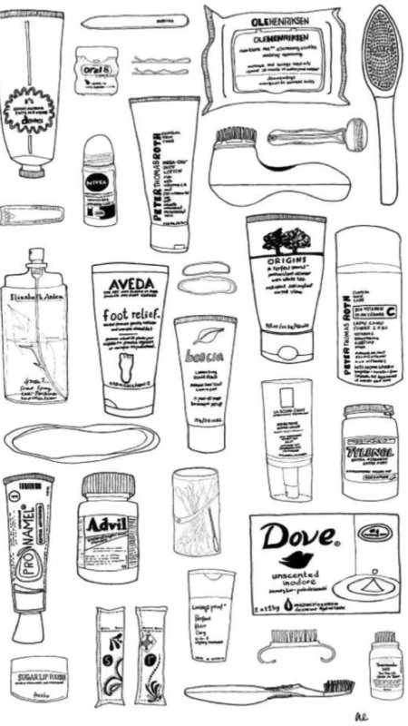 Косметика раскраска косметика Дольче Милк