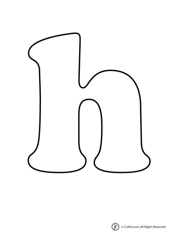 Буква h