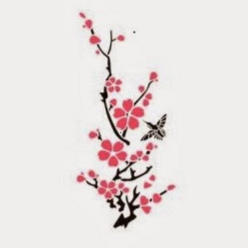 Сакура орнамент