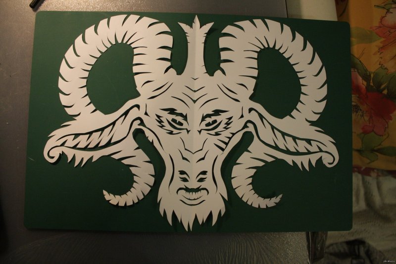 Снежинка Бафомет