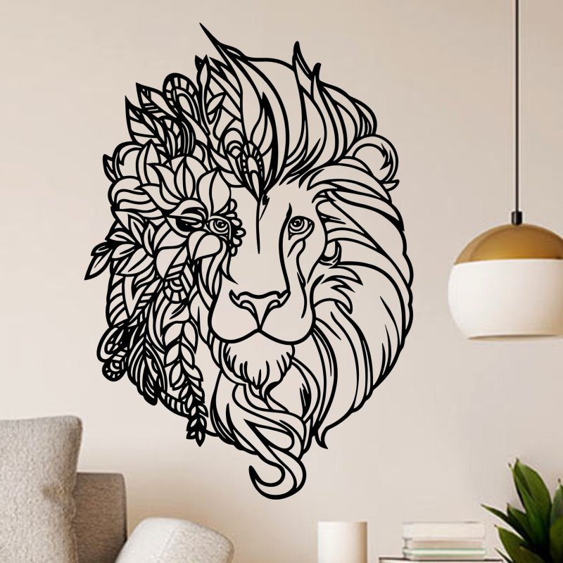 Голова Льва на стену
