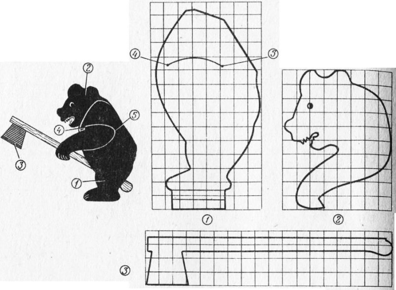 Динамическая игрушка из фанеры