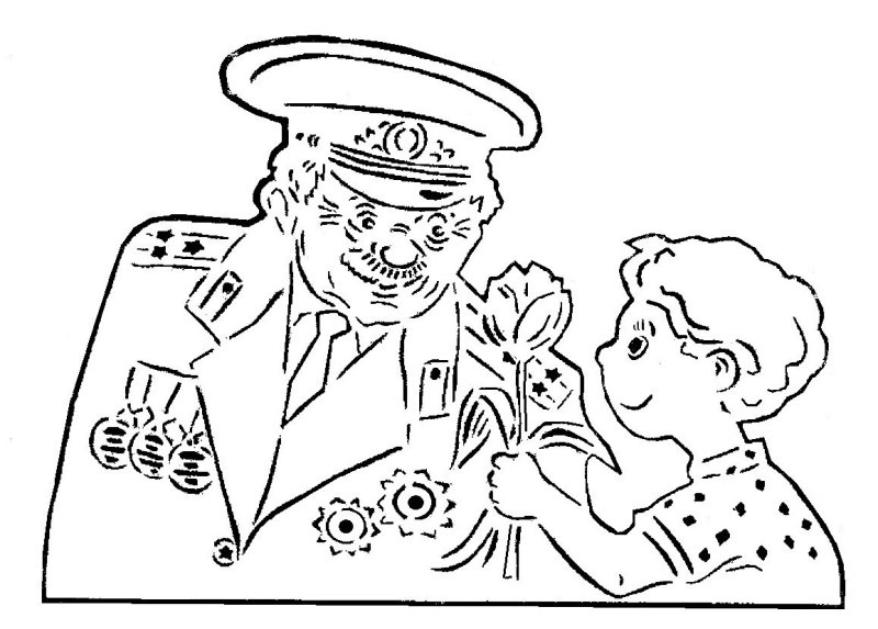 Шаблоны вытынанок ко Дню Победы