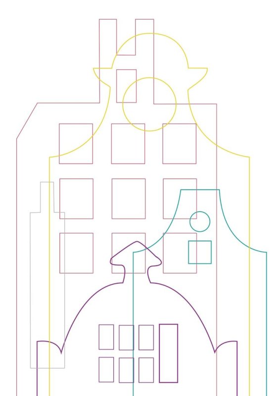 Голландский домик макет